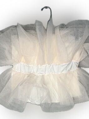 Mable Strapless Tulle Top nwot